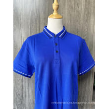 Camisa de polo para hombres de algodón de verano